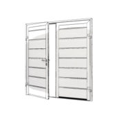 Side Hinged Garage Door