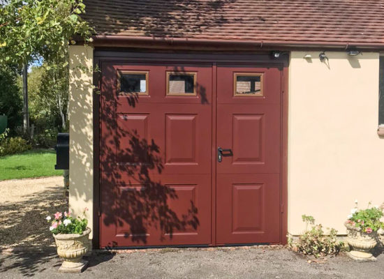 Garador Beaumont 1/3:2/3 Split Side Hinged Garage Doors