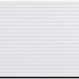 Roller garage door white